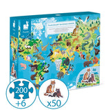 Janod Endangered Animals Puzzle