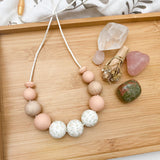 ONE.CHEW.THREE Spring Bloom Silicone Necklace (Assorted Colours)