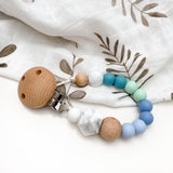 ONE.CHEW.THREE Ombre Silicone Dummy Holder
