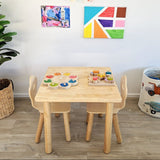 Q Toys Classic Square Table and 2 Chairs