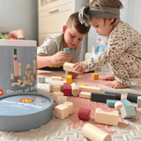 Bigjigs FSC Drum of 50 Blocks