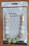 ONE.CHEW.THREE Poppy Silicone Necklace (Assorted Colours)