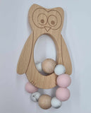 ONE.CHEW.THREE Silicone & Beechwood Animal Teether (Assorted Styles)