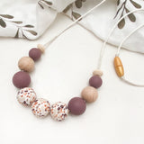 ONE.CHEW.THREE Spring Bloom Silicone Necklace (Assorted Colours)