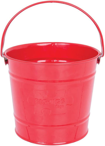 Bigjigs Red Metal Bucket