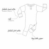 Snuggle Hunny Growsuit - Size 1 (Farm)