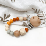 ONE.CHEW.THREE Ombre Silicone Dummy Holder
