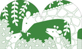 Petit Collage Colouring Book & Stickers - Wild World
