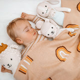 Fox & Fallow Rainbows Blanket