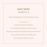 Fox & Fallow Baby Book (Assorted Colours)