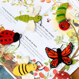 Tara Treasures Finger Puppets - Insects and Bugs (5pc)