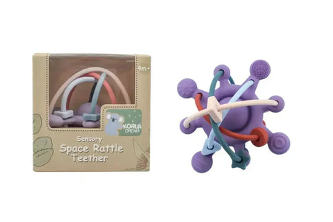Koala Dream Sensory Space Rattle Teether