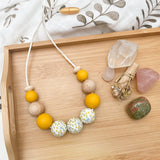 ONE.CHEW.THREE Spring Bloom Silicone Necklace (Assorted Colours)