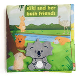 Tikiri Kiki and Her Bush Friends Fabric Book