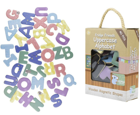 Koala Dream Fridge Friends Magnetic Alphabet Uppercase 40pc