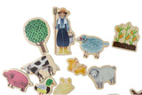 Koala Dream Fridge Friends Magnetic Farm Animals 30pc