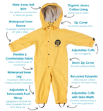 Grubbybub Puddle Suit - Sunshine