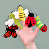 Tara Treasures Finger Puppets - Insects and Bugs (5pc)