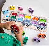 Kiddie Connect 1-10 Car Puzzle
