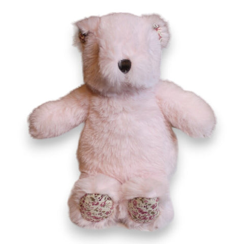 Lily & George Littlefoot Bear - Floral Sweet Pink