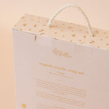 Fox & Fallow Organic Muslin Wrap Set - Meadow / Sweet Pea
