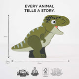 Le Toy Van Jurassic Stacking Dinosaurs & Bag