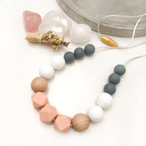 ONE.CHEW.THREE Poppy Silicone Necklace (Assorted Colours)