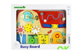 Tooky Toy Barn Busy Board