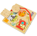 Tooky Toy Farm Latches Activity Board