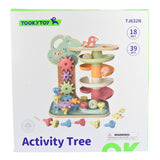 Tooky Toy My Forest Friends Rolling & Stacking Activity Tree