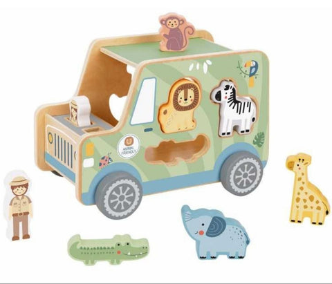 Tooky Toy My Forest Friends Animal Jeep