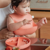 OB Designs Suction Divider Plate & Spoon