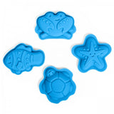Bigjigs Silicone Sand Moulds (Assorted Colours)