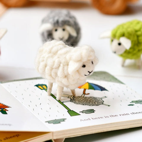Tara Treasures Felt Sheep Toy (Single)