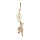 Jellycat Musical Pull Bashful Beige Bunny