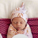 Snuggle Hunny Knotted Beanie 0-6m (Assorted Patterns)