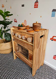 Q Toys Natural Wooden Stove