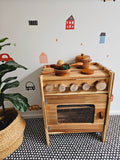 Q Toys Natural Wooden Stove
