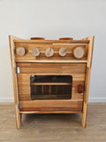Q Toys Natural Wooden Stove