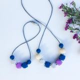 ONE.CHEW.THREE Mumma & Mini Me Silicone Necklace Set (Assorted Colours)