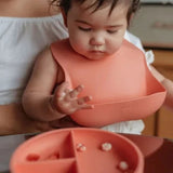 OB Designs Suction Divider Plate & Spoon