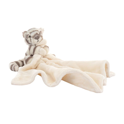 Jellycat Bashful Snow Tiger Soother