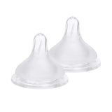 Spectra Wide Neck Slow Flow Teats 2pk