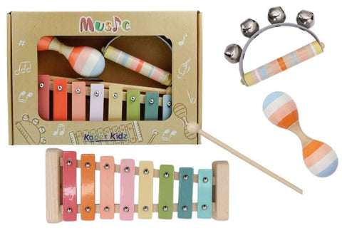 Kaper Kidz Xylophone Wooden Music Set