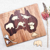 Buttonworks Australian Map Puzzle