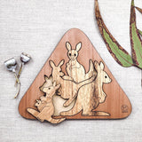 Buttonworks Kangaroo Huddle Puzzle