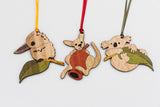 Buttonworks Gumleaf Kookaburra Decoration
