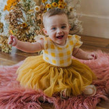 Bambino & Bundles Ruffle Bodysuit (0-3m)