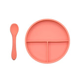 OB Designs Suction Divider Plate & Spoon