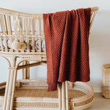 Snuggle Hunny Diamond Knit Blanket (Assorted Colours)